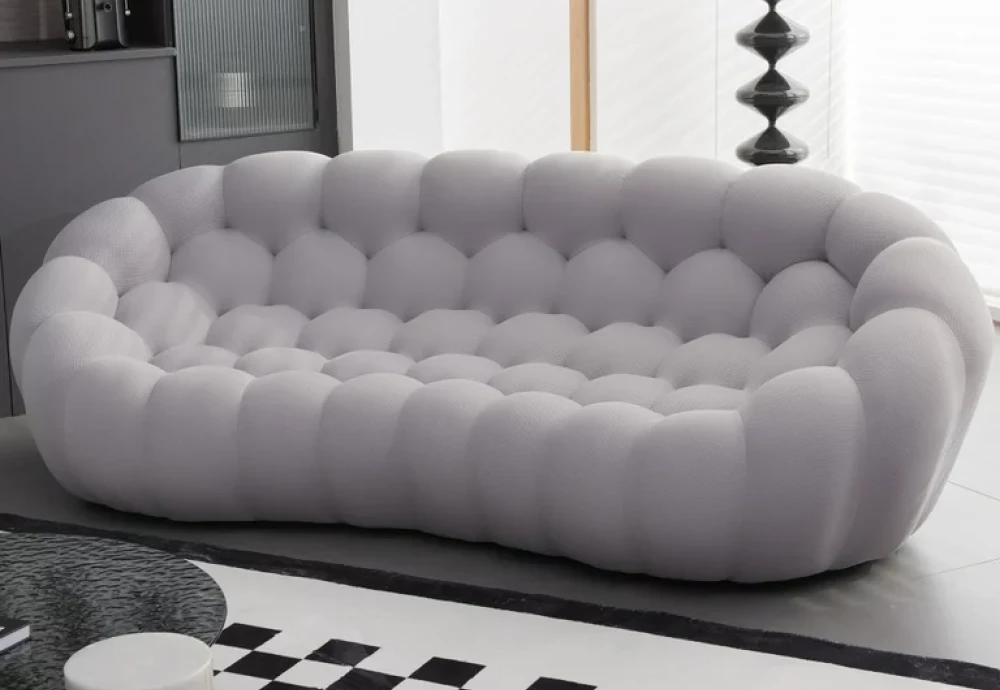 living spaces white cloud couch